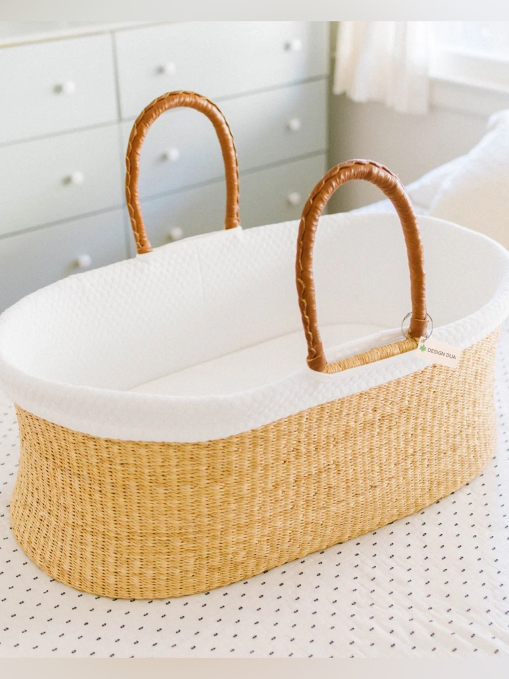 Design Dua Signature Collection-Nap & Pack Bassinet: Natural